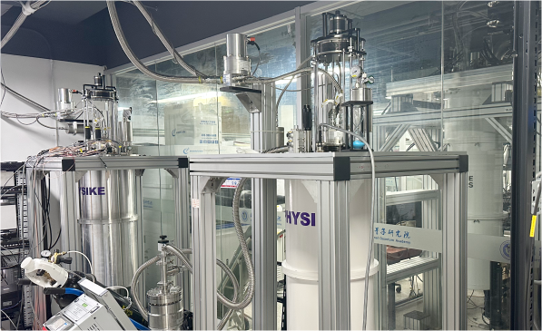 干式He-3制冷機(jī)系統(tǒng)安裝成功